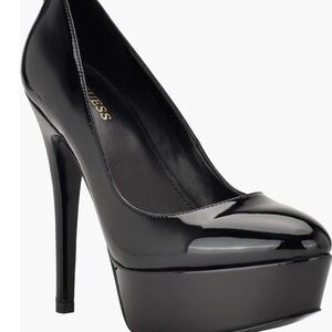 GUESS Black Cador 2 Platform Pump Woman’s size 8.5